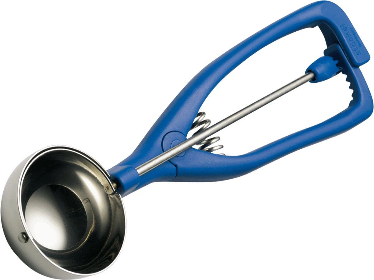 Stöckel Portioneerlepel ø 100 Mm Maat 4 Kunststof Blauw - Image 2