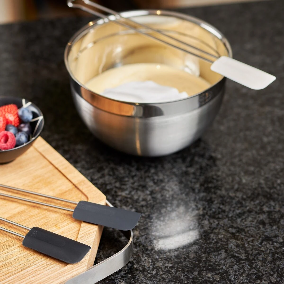 Rösle Smalle Pannenlikker 26 Cm Silicone Wit - Image 3