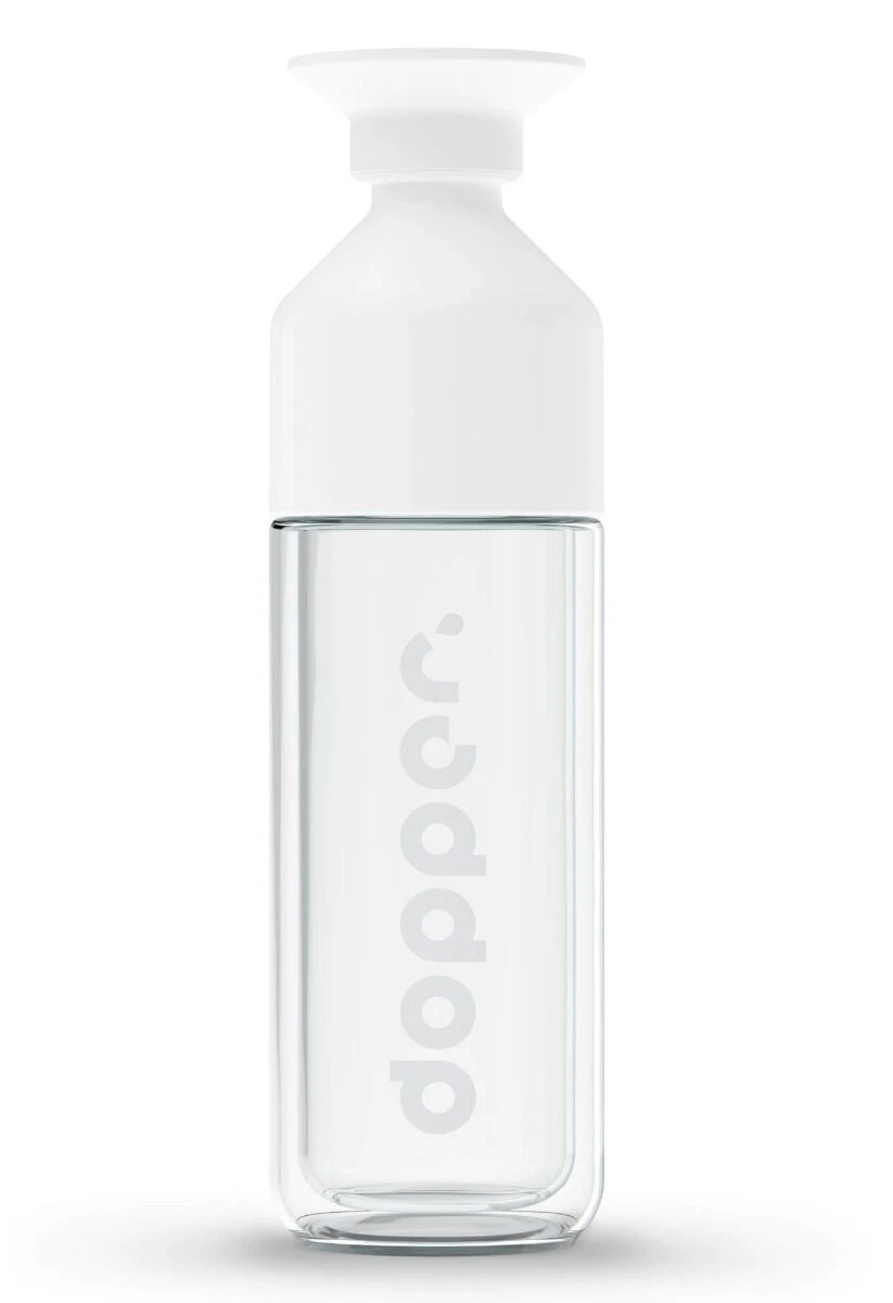 Dopper Glass Insulated Drinkfles 450 Ml Glas Transparant