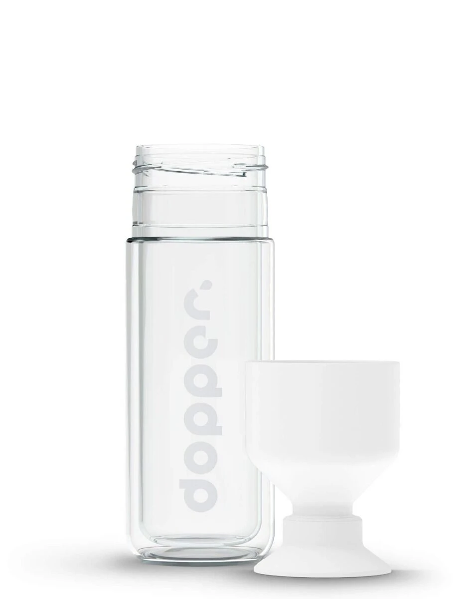 Dopper Glass Insulated Drinkfles 450 Ml Glas Transparant - Image 2
