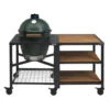 Big Green Egg Modular Outdoor Workspace Compleet Systeem Wood-Wood-Wood Incl. Large Barbecue