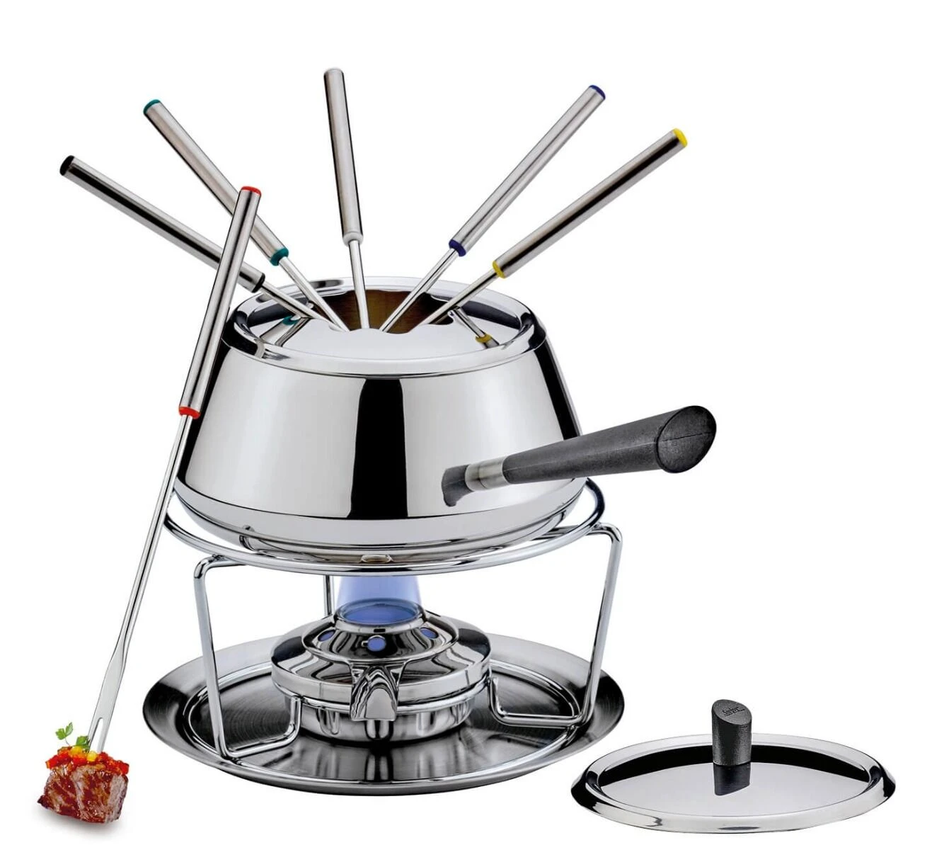 Spring Classic Eco Fondueset ø 18 Cm Rvs