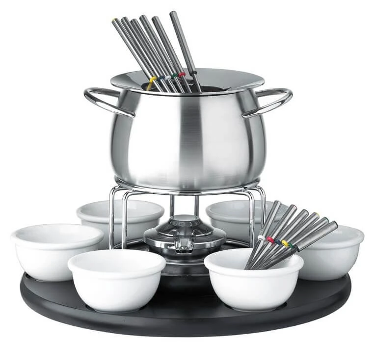 Spring Carousel Fondueset 6-persoons Rvs 22-delig
