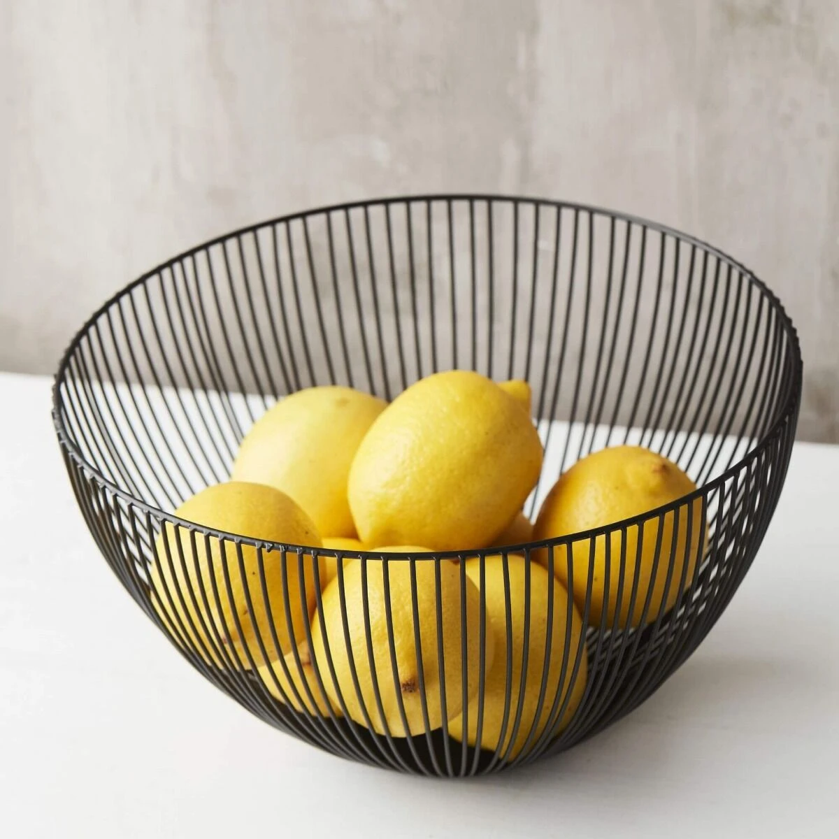 Point-Virgule Wire Fruitmand ø 25 Cm Zwart - Image 2