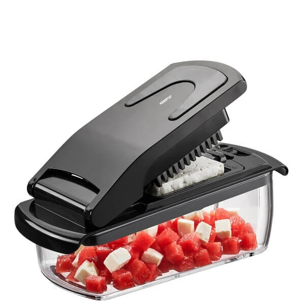 Gefu Treppo Kubus- En Staafsnijder Kunststof Zwart