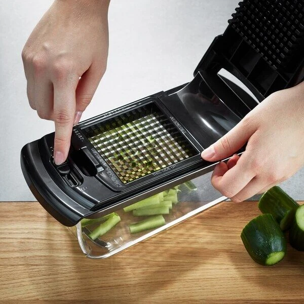 Gefu Treppo Kubus- En Staafsnijder Kunststof Zwart - Image 3