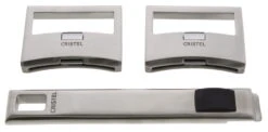 Cristel Strate Removable Set Van 2 Handgrepen En 1 Steelgreep Rvs