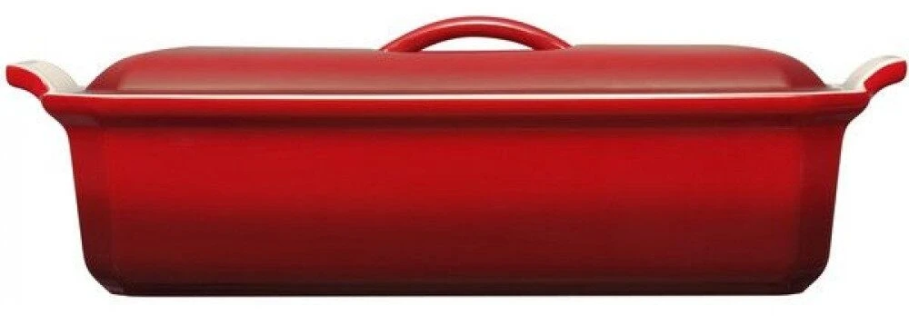 Le Creuset Terrine Rechthoekig 1,4 Liter 32 Cm Aardewerk Rood