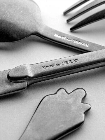 Serax Merci Mix 1-2-3 Espressolepel Antraciet Stone Wash 3 Stuks - Afbeelding 4