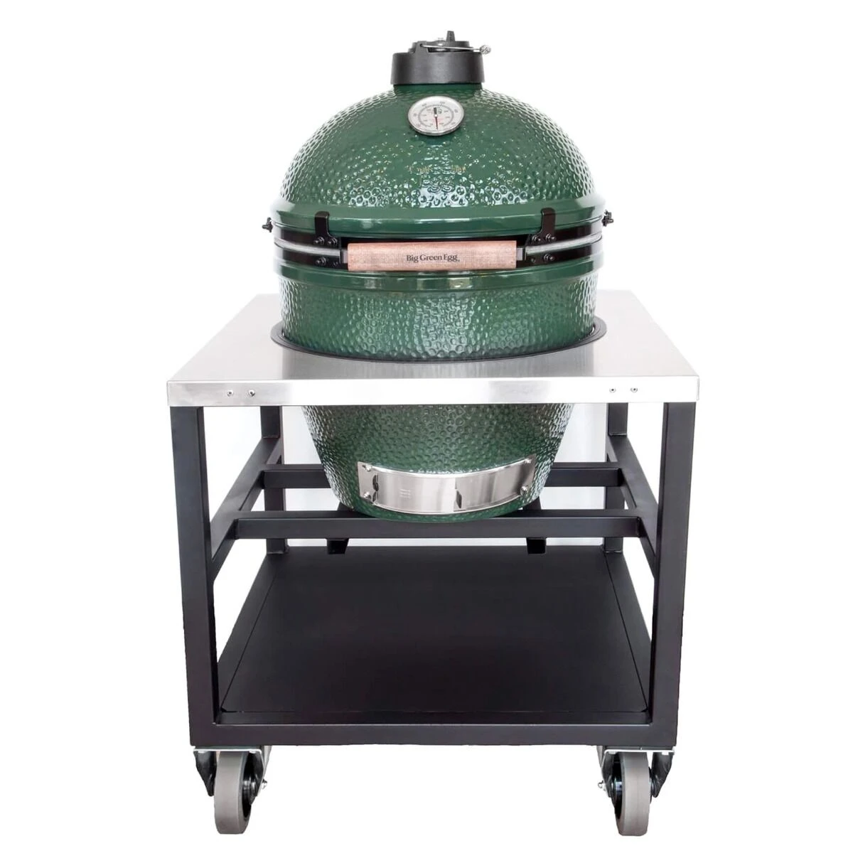 Big Green Egg Rvs Tafel Incl. Medium Barbecue