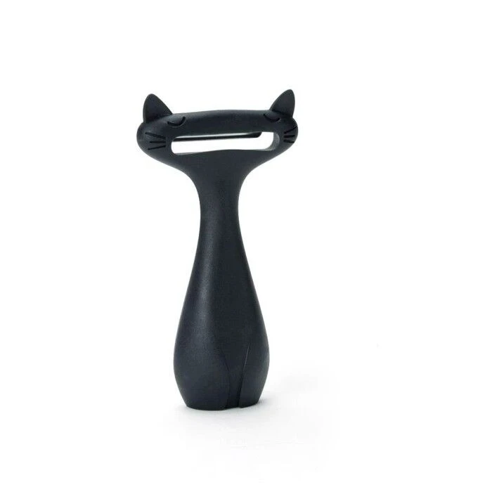 Peleg Catpeeler Dunschiller 13 Cm Kunststof Zwart