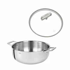 Cristel Castel'Pro Wok-braadpan ø 24 Cm Rvs