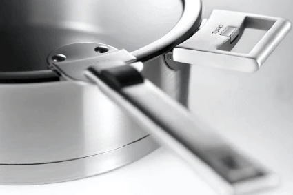 Cristel Strate Removable Sauteerpan Met Anti-aanbaklaag ø 28 Cm Rvs - Afbeelding 4