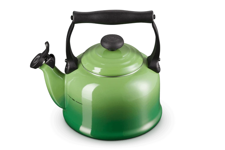 Le Creuset Tradition Fluitketel 2,1 Liter Staal Bamboo