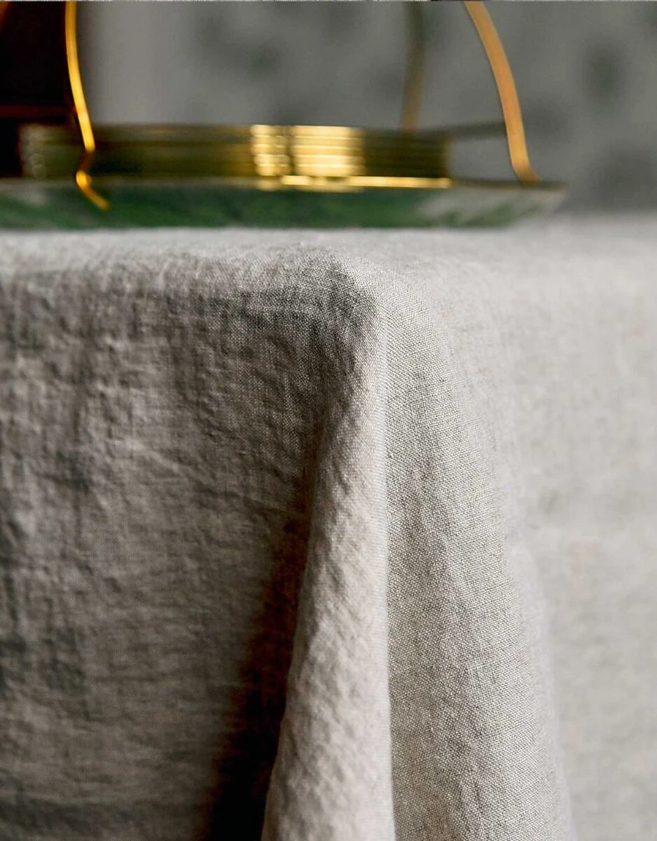 Oldenhof Natural Tafelkleed 170 X 250 Cm Linnen - Image 2