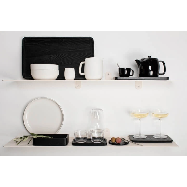 Serax Passe-Partout Bord Ovaal 33 X 22 Cm H 2,5 Cm Porselein Wit Mat - Afbeelding 4