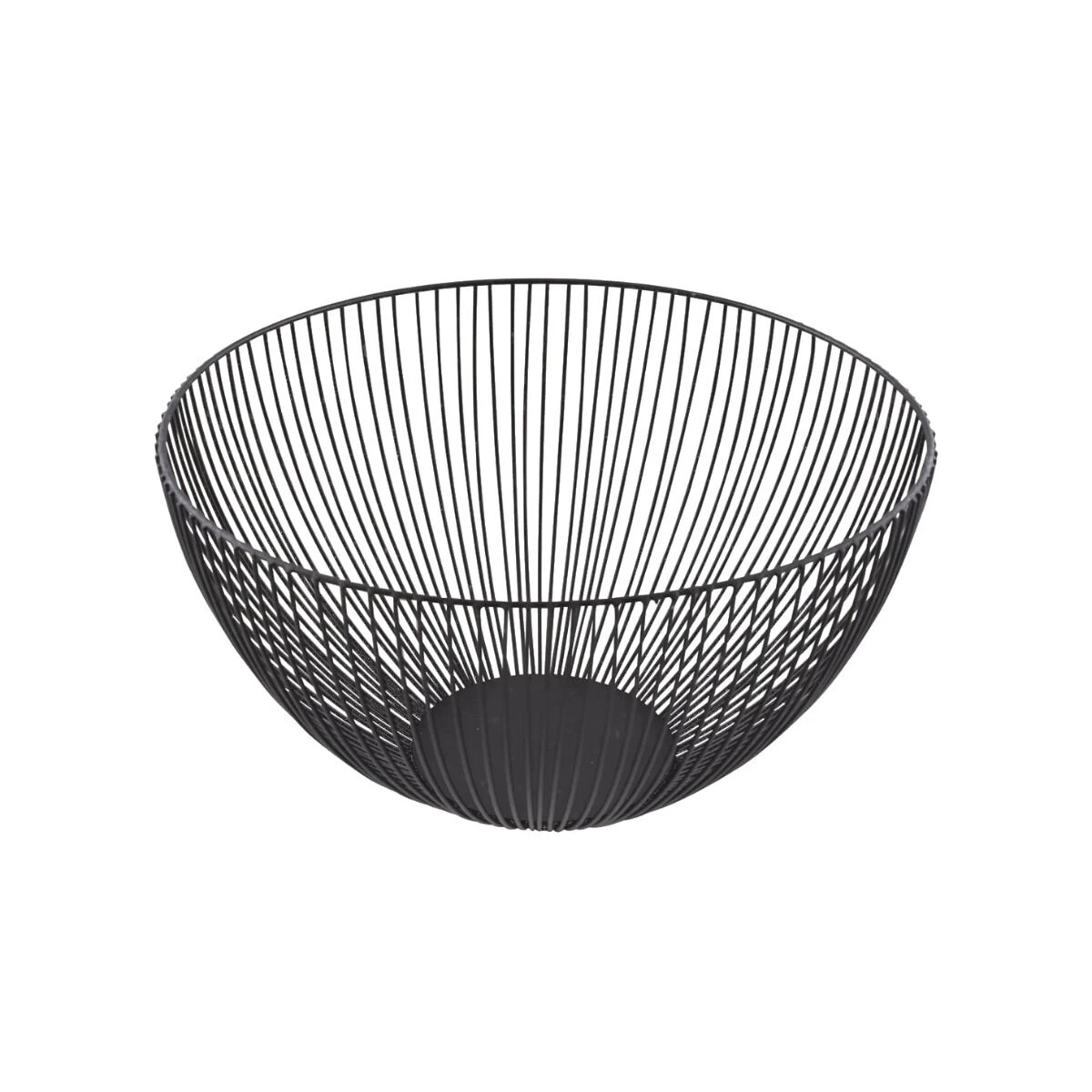 Point-Virgule Wire Fruitmand ø 25 Cm Zwart