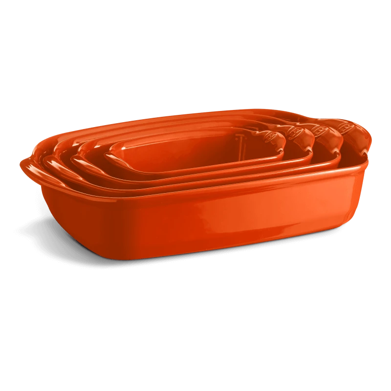 Emile Henry Rechthoekige Ovenschaal 36 X 23 Cm Keramiek Toscane - Afbeelding 4