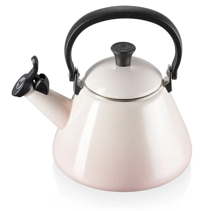 Le Creuset Kone Fluitketel 1,6 Liter Staal Shell Pink - Image 2