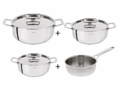 Cristel Oldenhof Jubileum 1821 Pannenset Rvs 4-delig