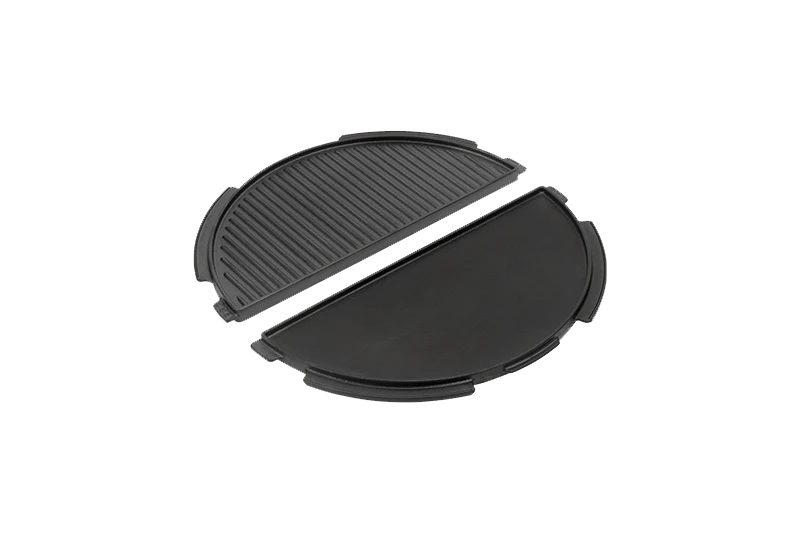 Big Green Egg EGGspander System Half Plancha Griddle Gietijzer Large